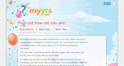 Desktop Screenshot of myyrs.com